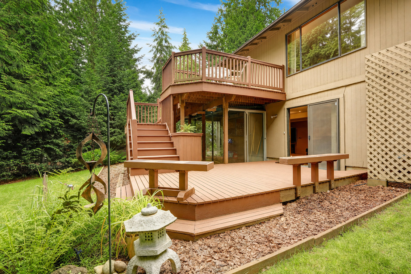 Custom deck design and build